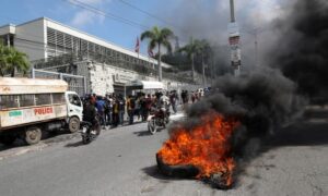 Haiti Gangs and demonstrators in the capital city demanding for the PM's resignation